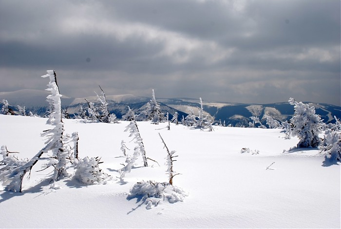 Zima w Karkonoszach