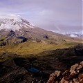 Chimborazo ze szczytu Carihuairazo